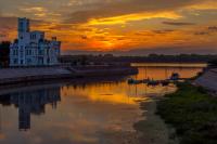 Летний вечер на Стрелке