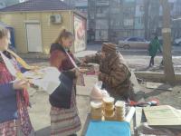 Ленинский район широко отпраздновал Масленицу