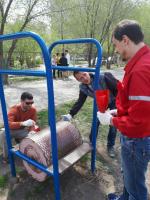Благоустройство района в рамках акции "День чистоты"