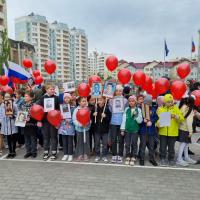 В астраханских школах проходят акции в рамках нового формата «Бессмертного полка»