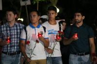 Астраханцы зажгли Свечу памяти