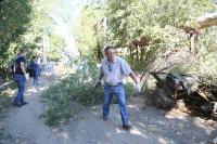 В городе продолжается ликвидация стихийных свалок