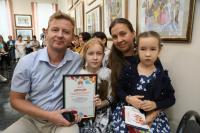 Любимый город глазами юных художников