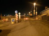 Милицейский мост полностью закрыт