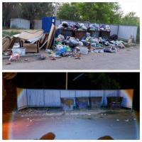 В Трусовском районе вывозят мусор в усиленном режиме