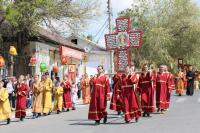 В Светлое Христово Воскресение в Астрахани прошел Крестный ход