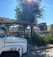 К новому детскому саду в поселке Янго-Аул обустроили подъездные пути