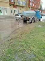 За день в городе откачали порядка 330 кубометров дождевых вод