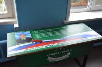 В школе №54 открыли Парту Героя