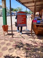 Демонтаж незаконно установленных рекламных конструкций на территории Трусовского района