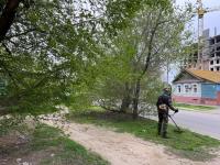 Порядка полумиллиона квадратных метров камыша и сорной растительности скошено в Астрахани с начала года