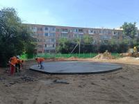 В сквере на проезде Воробьёва уложат светящуюся плитку 