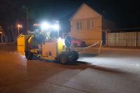 В Астрахани на улицах обновляют разметку в рамках нацпроекта