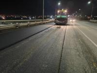 В Астрахани выполнили ямочный ремонт Нового моста