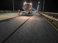 В Астрахани выполнили ямочный ремонт Нового моста
