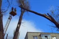 Санитарная уборка Трусовского района.