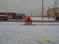 Санитарная уборка Трусовского района г. Астрахани.