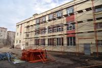 Олег Полумордвинов проинспектировал ход работ в СОШ №58