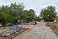 В АЦКК благоустраивают Сквер Строителей