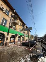 С городских крыш удаляют сосульки