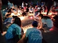 В Астрахани ночью зажгли свечи памяти