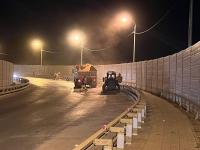 Ночью с Кирикилинского моста вывезли 45 тонн мусора