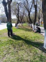 Работы по благоустройству Астрахани не останавливаются в выходные