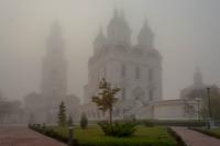 Успенский собор в тумане
