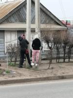 Сегодня, на территории Трусовского района прошел "День чистоты"