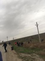 Сегодня, на территории Трусовского района прошел "День чистоты"