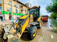 На улице Генерала Епишева устранили аварию на сетях 