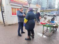 В микрорайоне Казачий масштабно наводят порядок