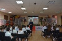 В школе №11 прошёл урок мужества «Мы помним подвиг солдата»