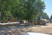 На ремонтируемом участке Комсомольской набережной выполнено 80% бетонных работ