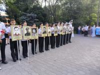  В Астрахани прошла «Линейка памяти и скорби»