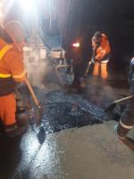 В Астрахани продолжается ремонт дорог