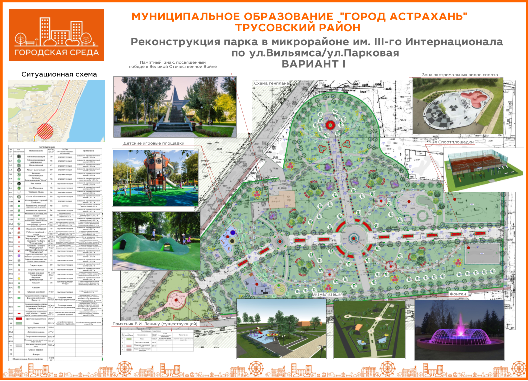 Карта три парки